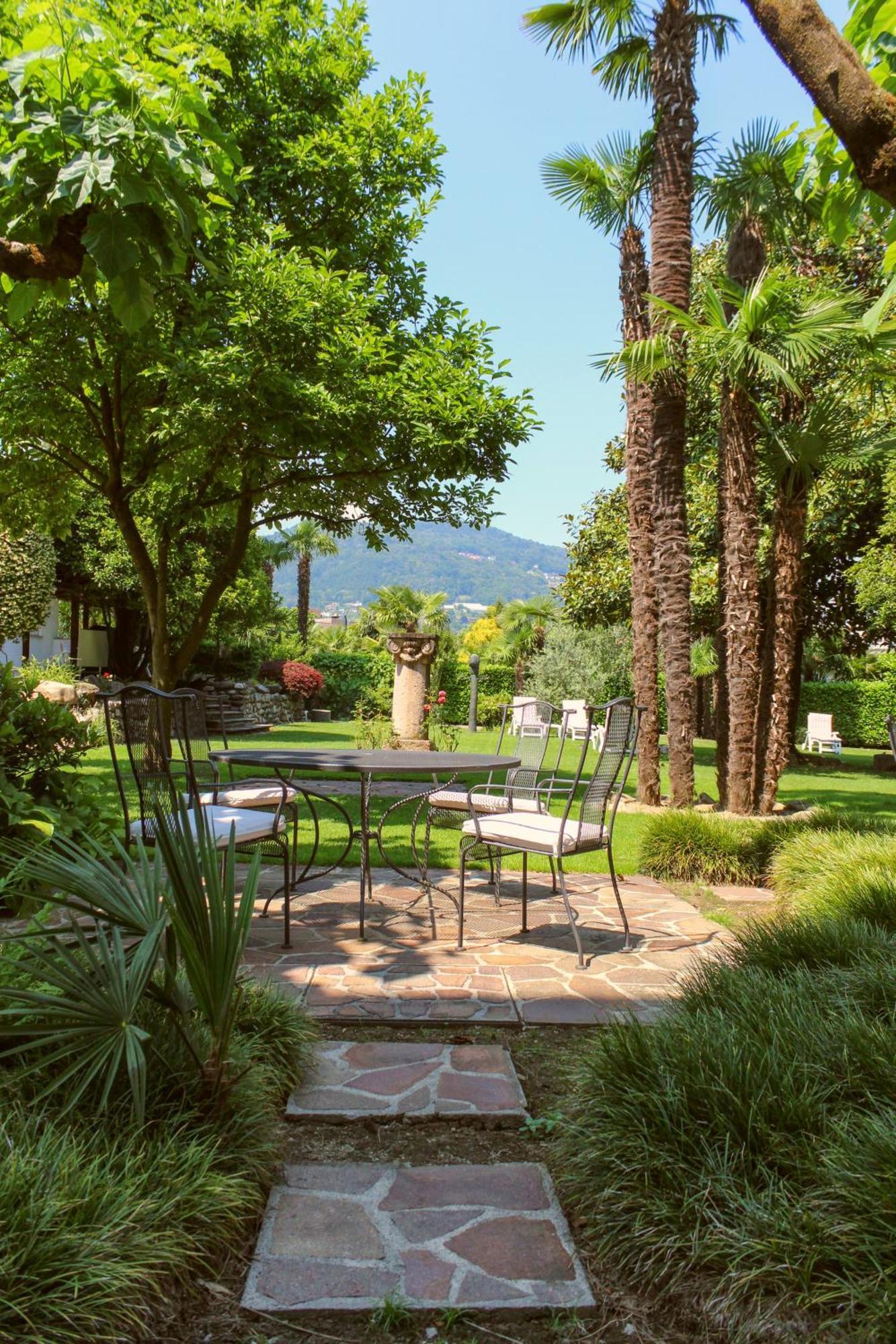 Villa Garni Gardenia Caslano Exterior photo